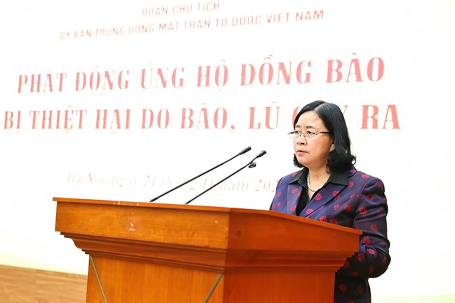 LỜI KÊU GỌI của Đoàn Chủ tịch Ủy ban Trung ương MTTQ Việt Nam về ủng hộ đồng bào miền Trung, Tây Nguyên bị thiệt hại do mưa lũ gây ra