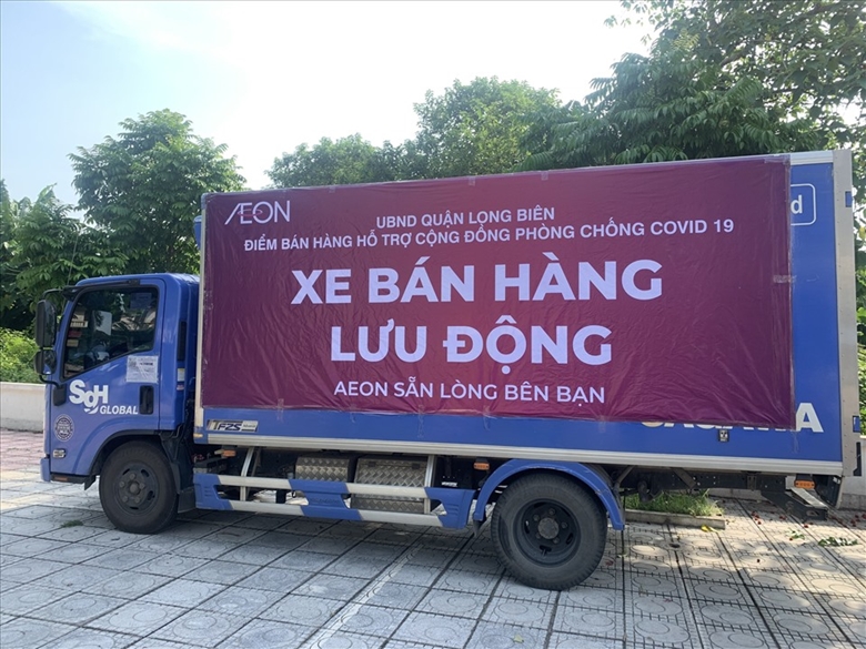 Hà Nội hỗ trợ người dân vận chuyển hàng hóa thiết yếu đến các hộ gia đình