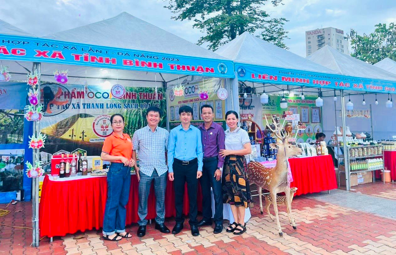 Hỗ trợ nhiều HTX tham gia các hoạt động xúc tiến thương mại
