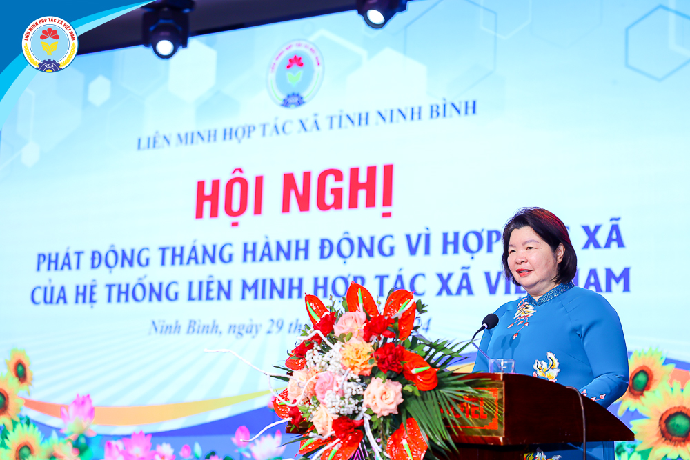 Bấm nút khởi động Tháng hành động vì Hợp tác xã năm 2024 với chủ đề 